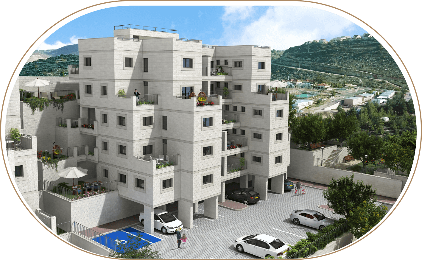 דגם נוף טופ עלי