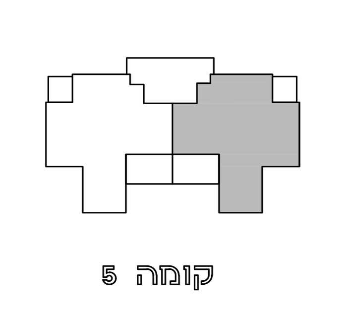 קומה 5 דירה 10 נוף כיוון